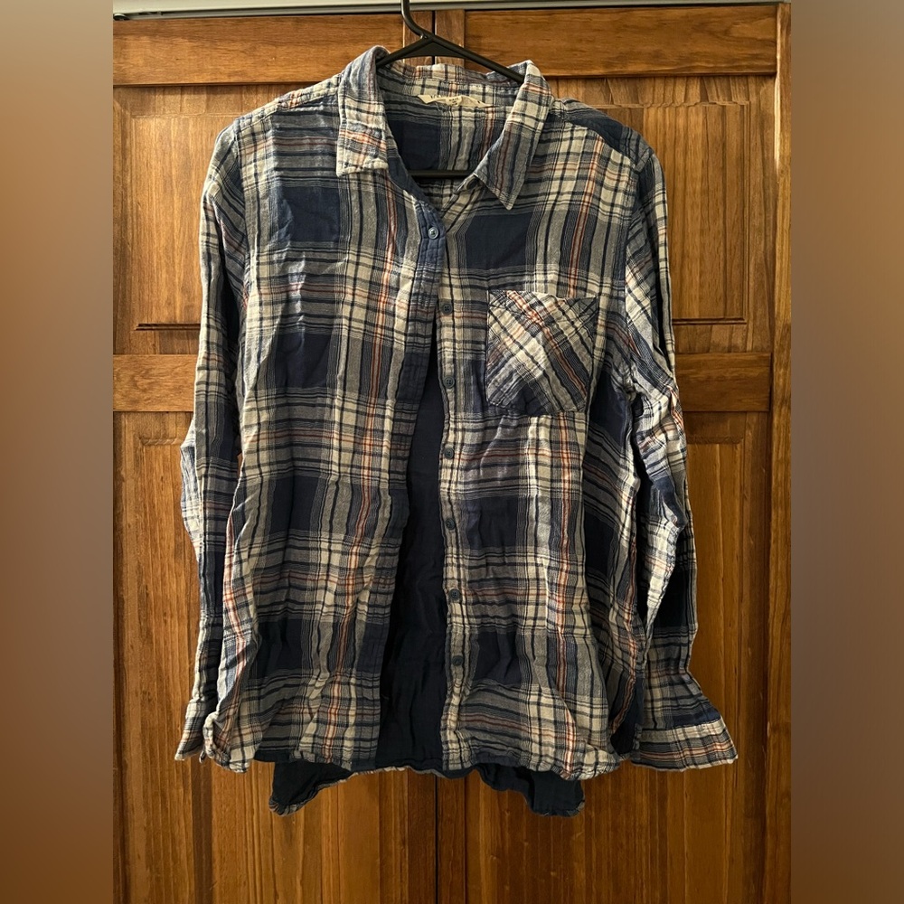 Blue flannel